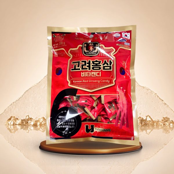 KẸO HỒNG SÂM HÀN QUỐC KOREAN RED GINSENG CANDY 200G