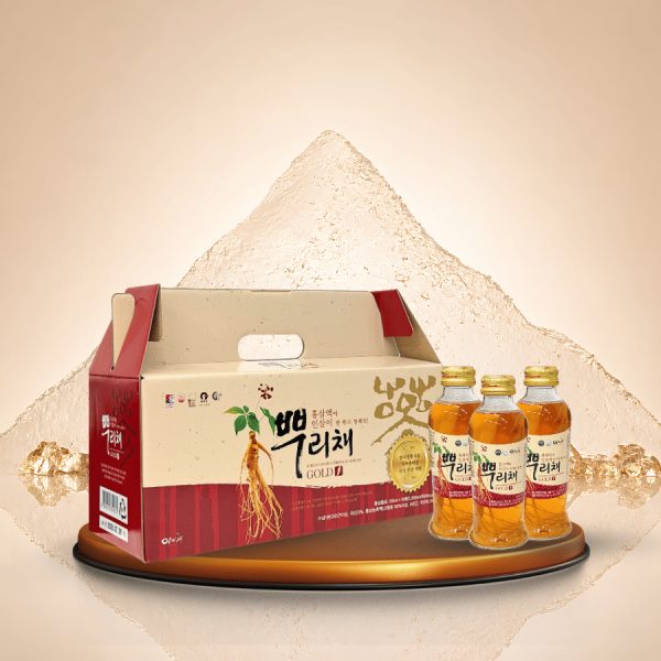 NƯỚC UỐNG HỒNG SÂM CỦ GOLD 120ml