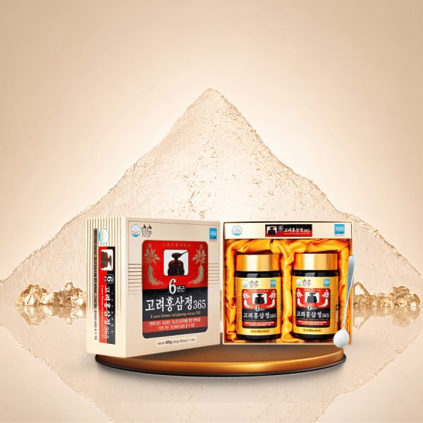 CAO SÂM 2 HŨ VÀ 4 HŨ - CAO HỒNG SÂM HÀN QUỐC 365 - 6 NĂM TUỔI