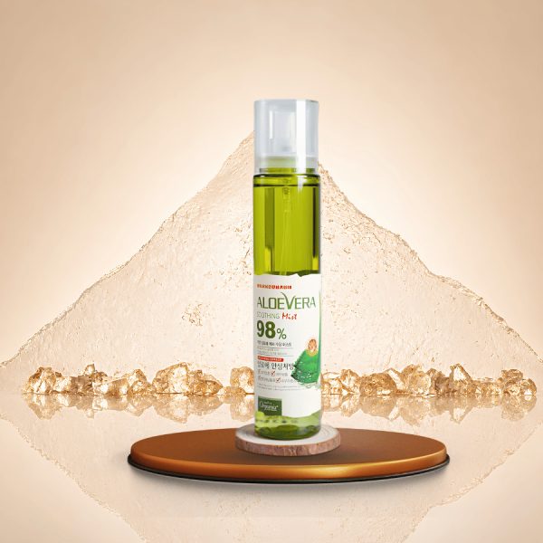 XỊT KHOÁNG LÔ HỘI WHITE ORGANIA ALOE VERA SOOTHING GEL MIST 98% - HÀN QUỐC