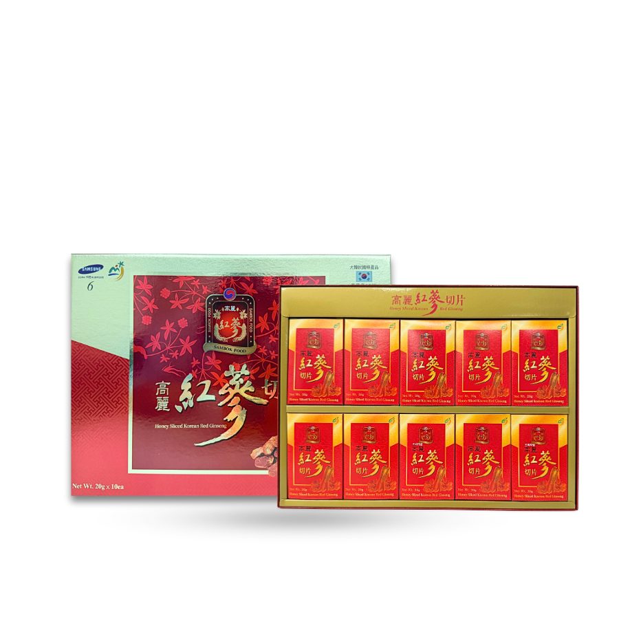 Sâm thái lát tẩm mật ong Sambok Hàn Quốc 200g