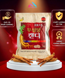 Kẹo sâm không đường Koryo 500g – Vị hồng sâm dịu nhẹ, tốt cho sức khỏe, không lo tăng đường